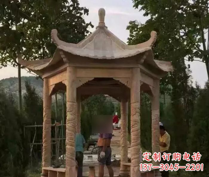 深圳中领雕塑凉亭雕塑