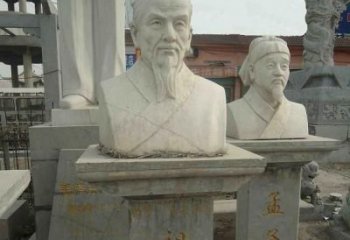 深圳高级定制古代名人祖冲之头像雕塑