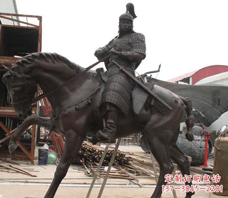 深圳将军骑马铜雕,聚焦古典品质