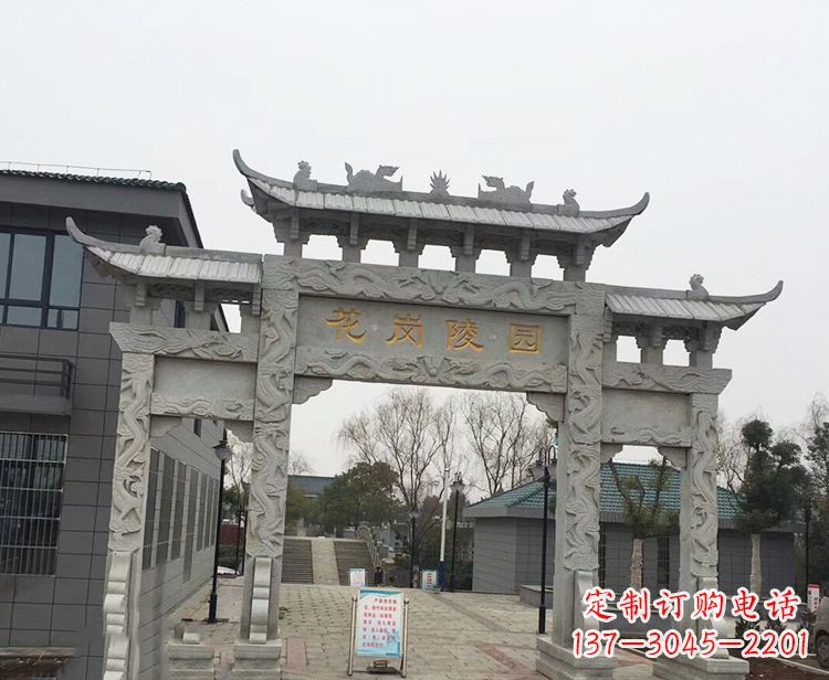 深圳精美牌楼石雕,精致雕琢精美臻品