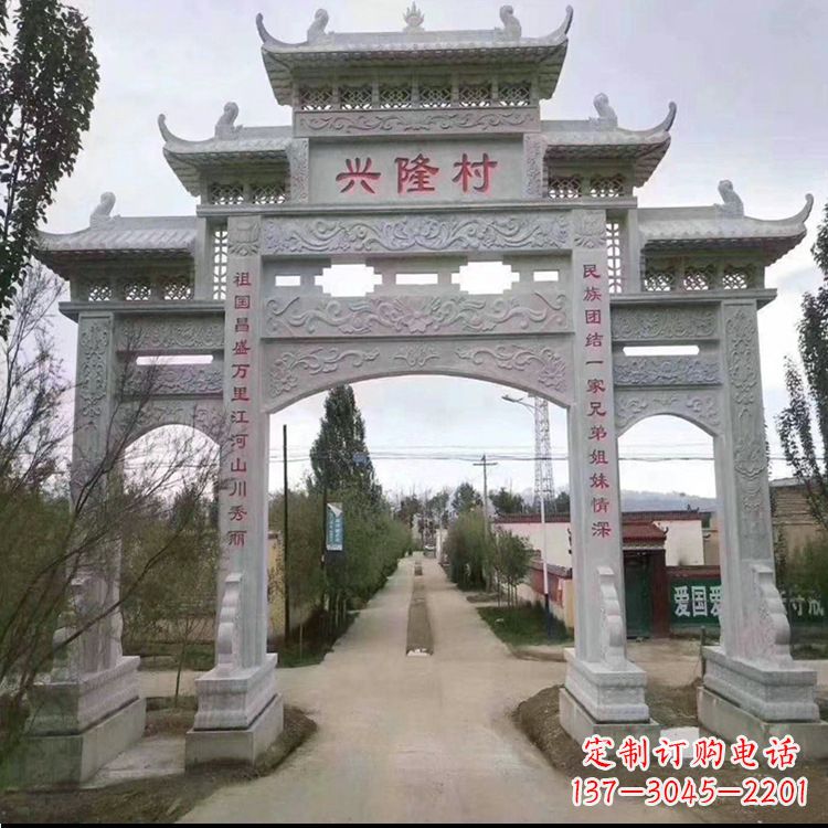 深圳牌坊雕塑--武当山艺术之美