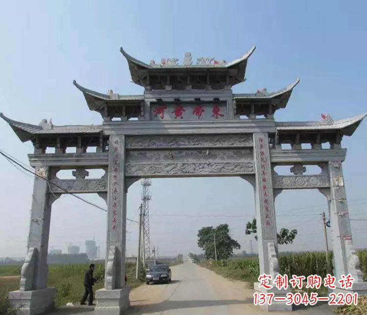 深圳精品牌坊石雕,令您赞叹不已