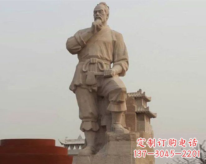 深圳重拾古代风采，中领雕塑打造高贵的鲁班雕塑