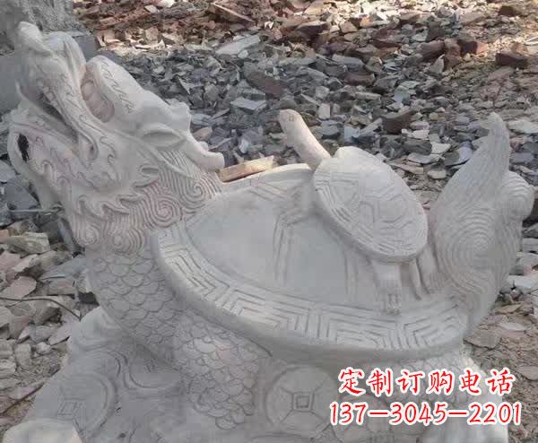 深圳石雕招财神兽龙龟