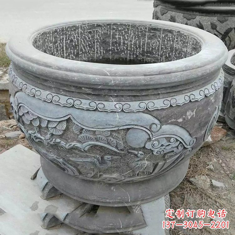 深圳石刻园林鱼缸