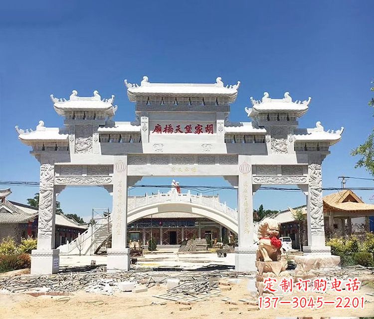 深圳石牌坊的雕刻