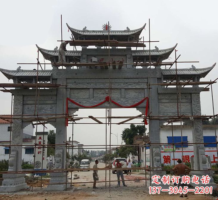 深圳石牌坊雕塑