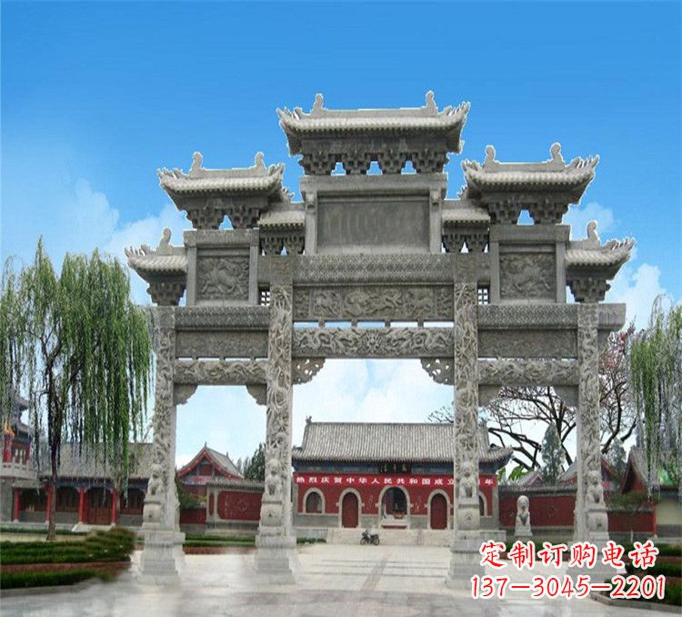 深圳石牌坊效果图