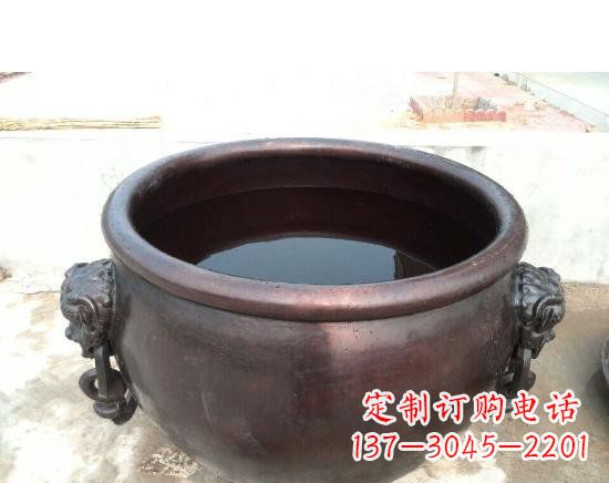 深圳水缸寺庙铜雕
