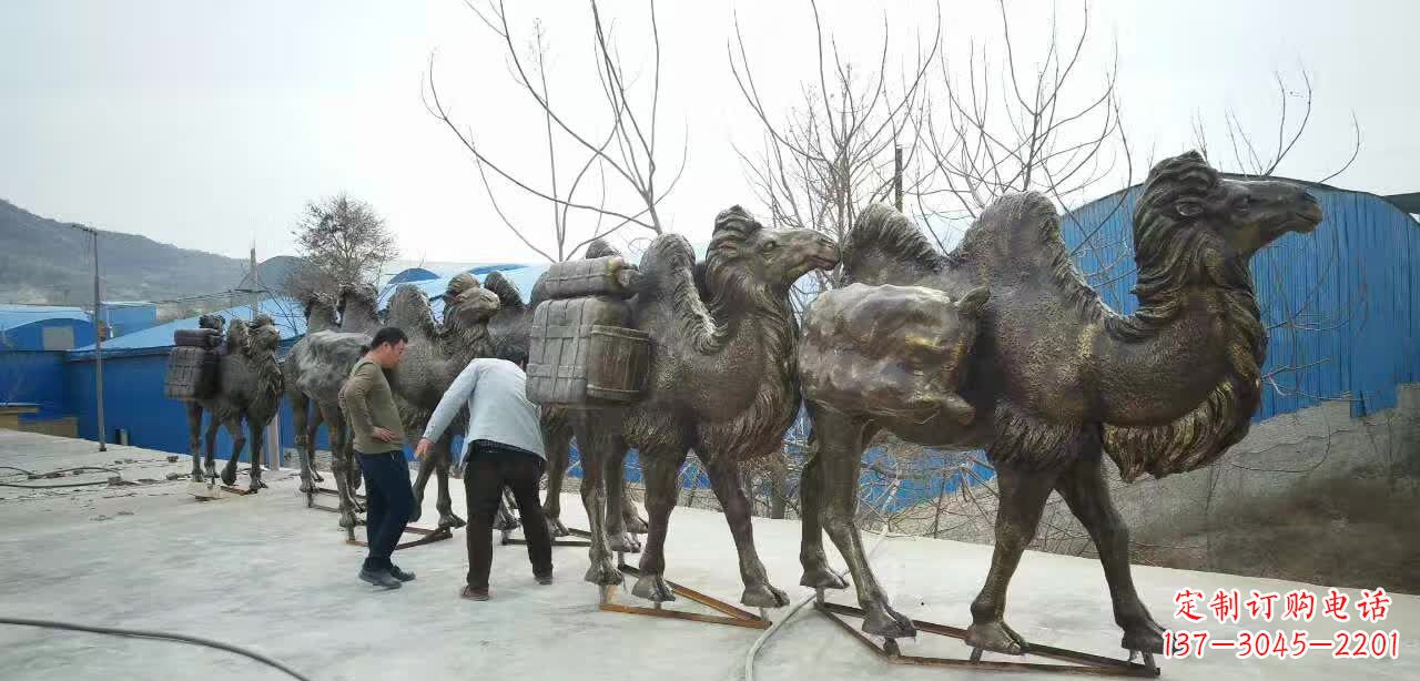 深圳丝绸之路骆驼雕塑