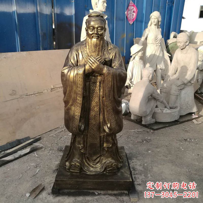 深圳同济大学孔子雕塑