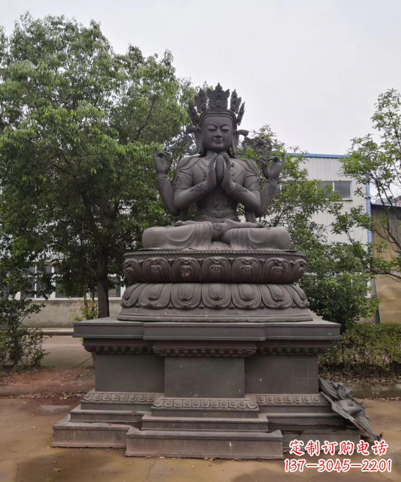 深圳铜雕密宗佛寺庙佛像雕塑