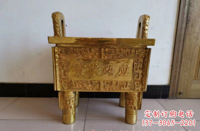 深圳铜雕香炉雕塑