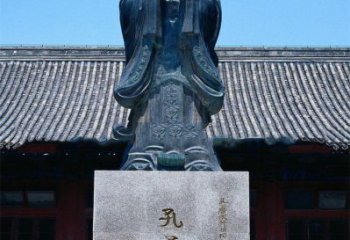 深圳传承古代文化——青铜孔子雕塑