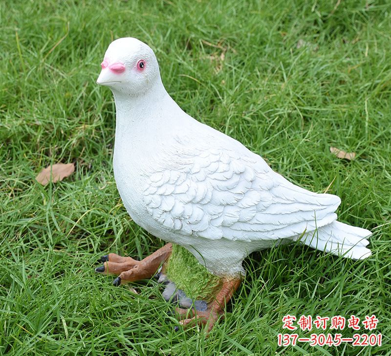 深圳西方的鸽子雕塑