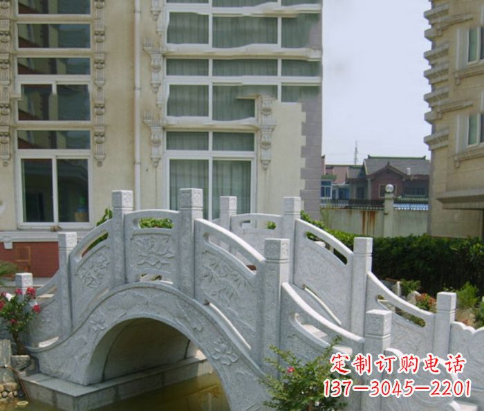 深圳小区景观大理石拱桥 (2)