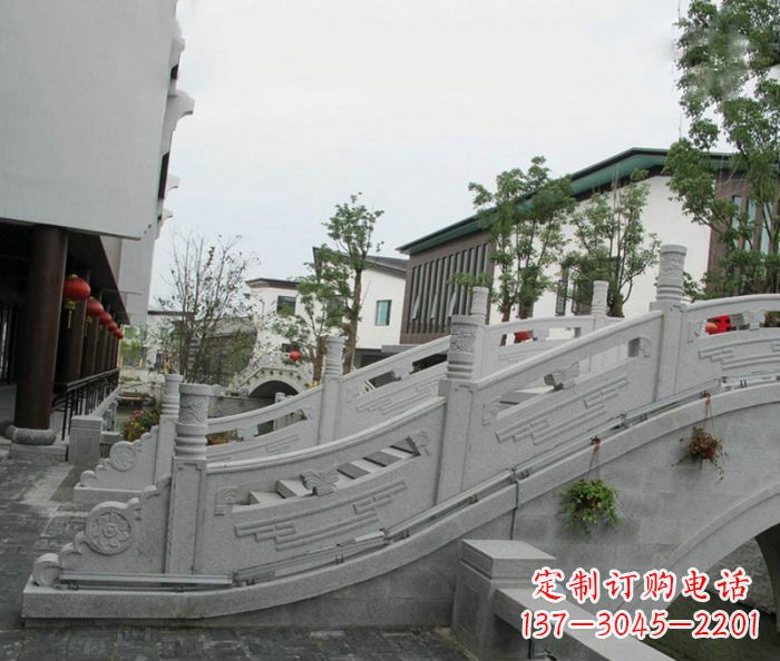 深圳小区景观大理石拱桥