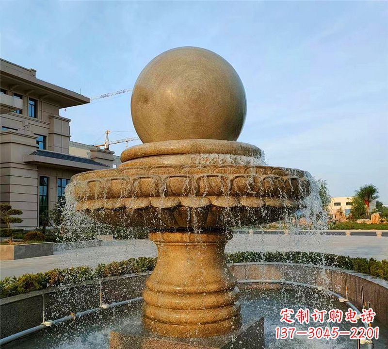 深圳小区石喷泉雕塑