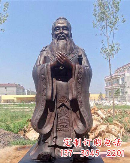 深圳校园孔子雕像 (2)