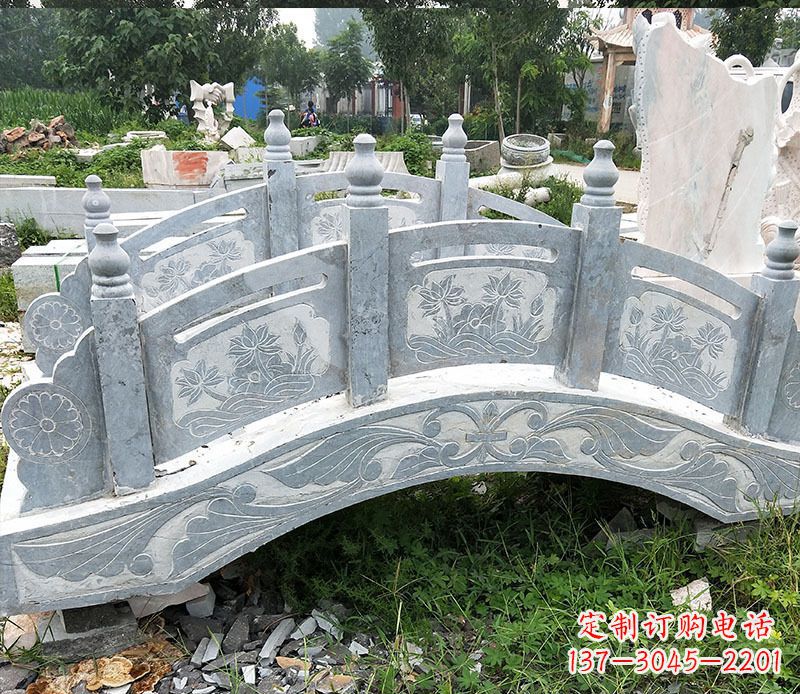 深圳园林仿古石拱桥景观石雕 (3)