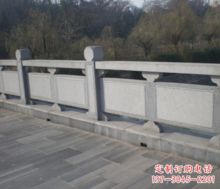 深圳园林仿古石栏板景观石雕 (7)