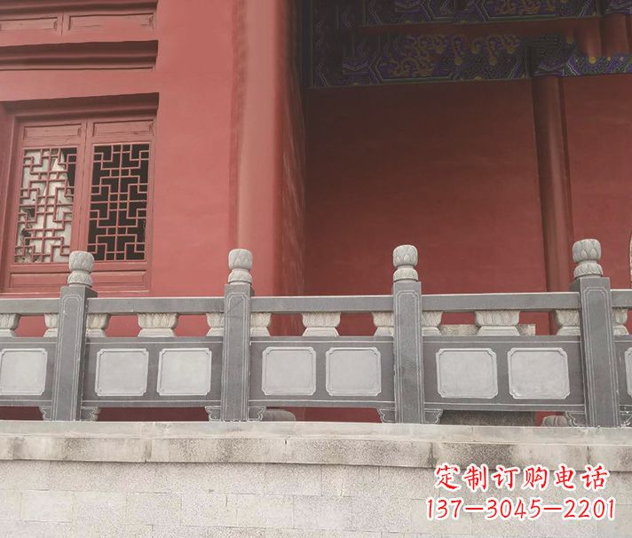 深圳园林仿古石栏板景观石雕 (8)