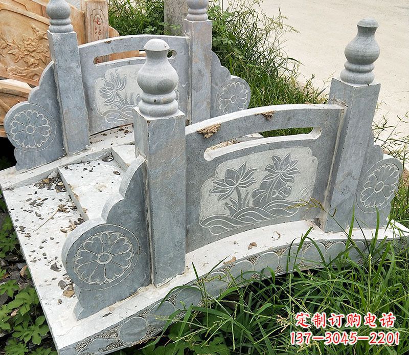 深圳园林仿古石栏板景观石雕_1 (2)