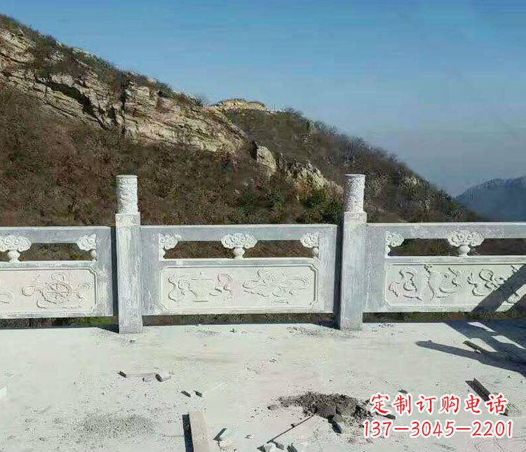 深圳园林仿古石栏板景观石雕_2 (3)
