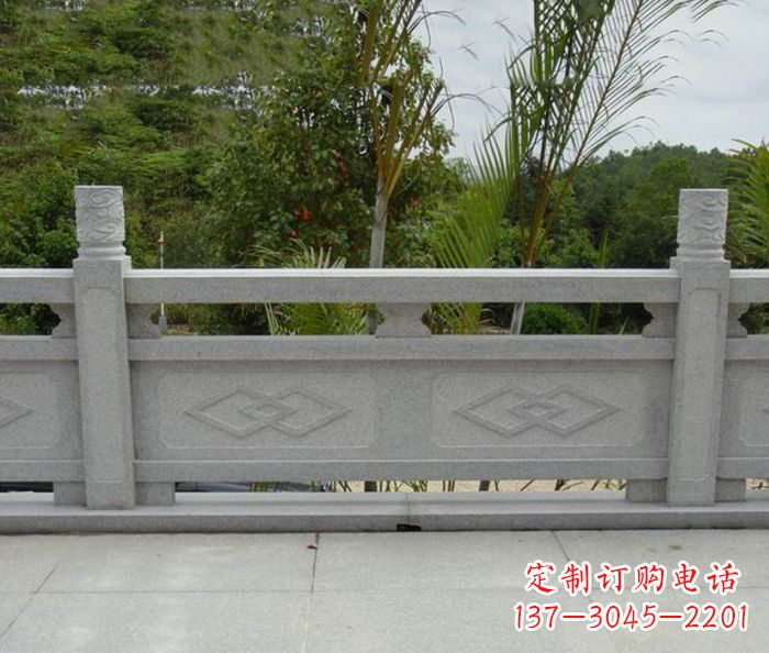 深圳园林景观大理石栏板雕塑 (3)