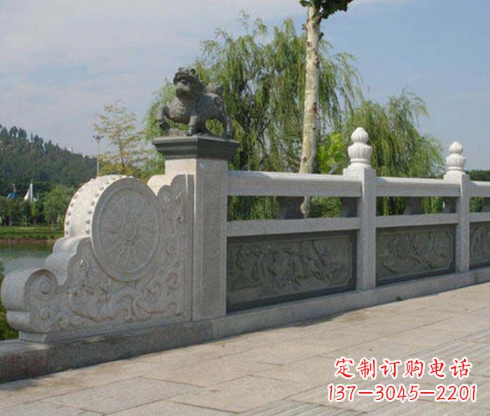 深圳园林景观大理石栏板雕塑