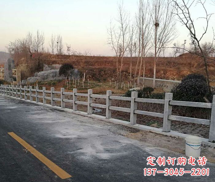 深圳园林景观大理石栏杆石雕 (2)