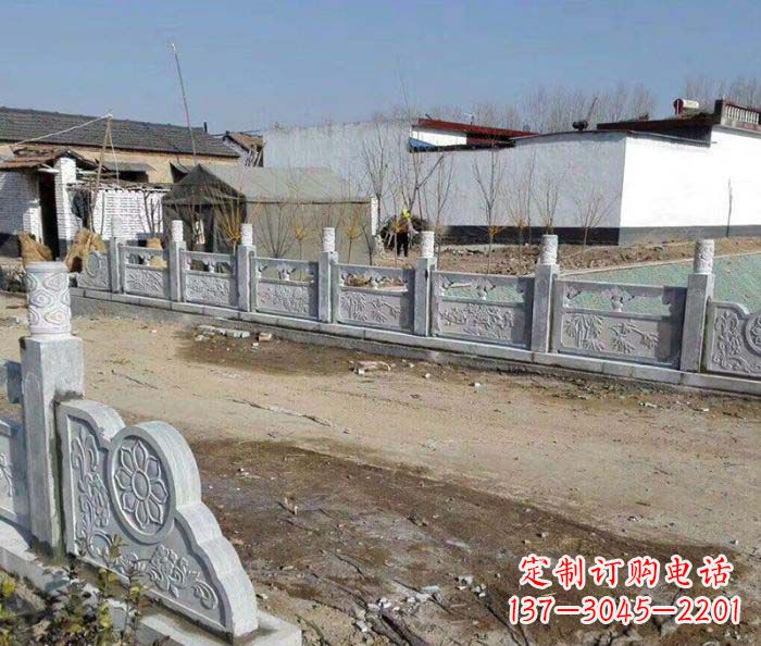 深圳园林景观仿古栏板石雕