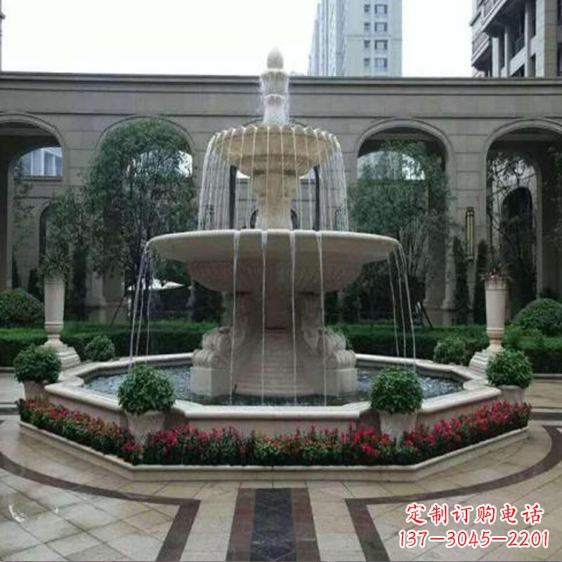 深圳园林石雕喷泉雕塑