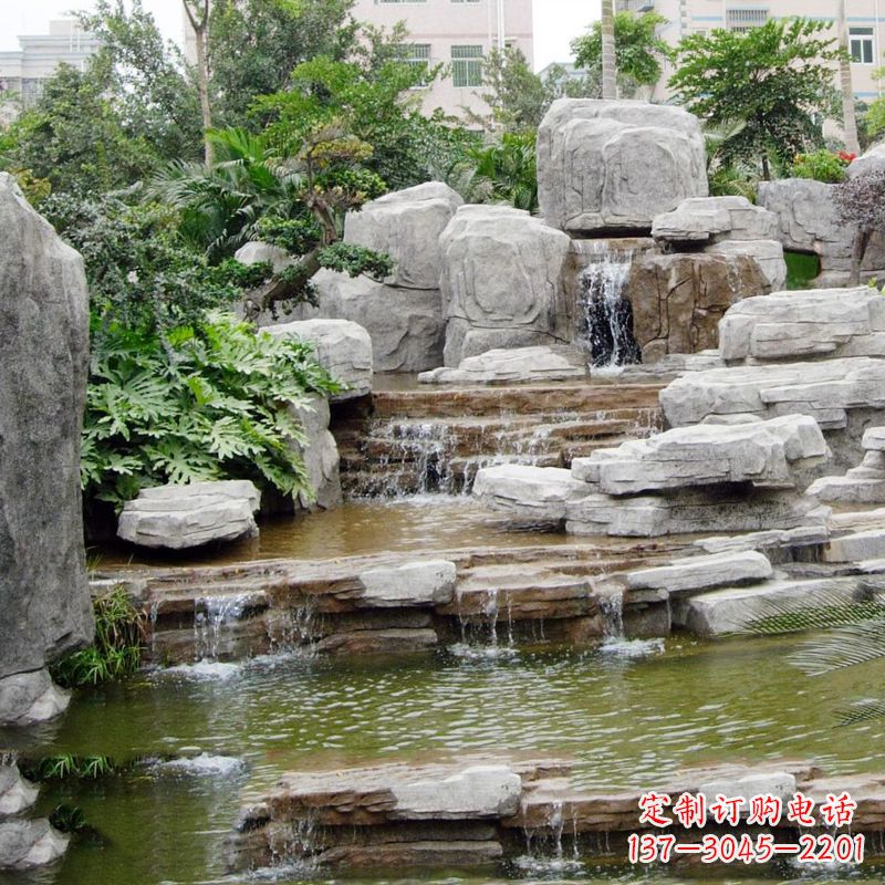 深圳园林石头假山流水