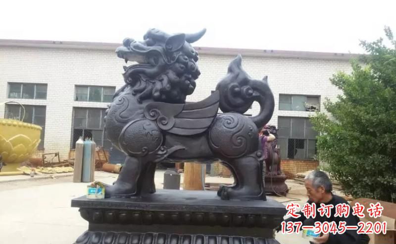 深圳招财神兽貔貅铜雕