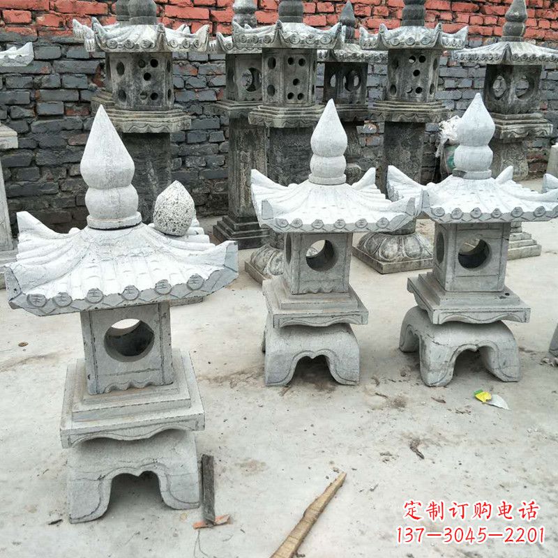 深圳中式庭院石雕灯笼