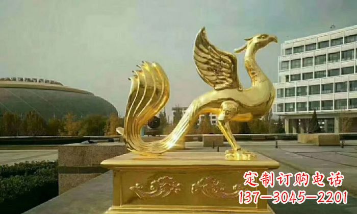 深圳朱雀铜雕